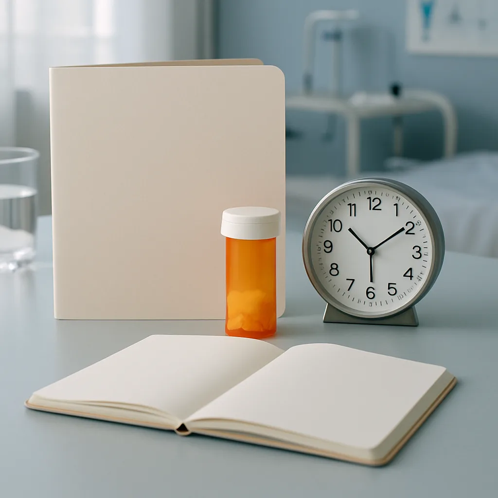 Preserving blank ER discharge paperwork and medication records after a Florida car accident
