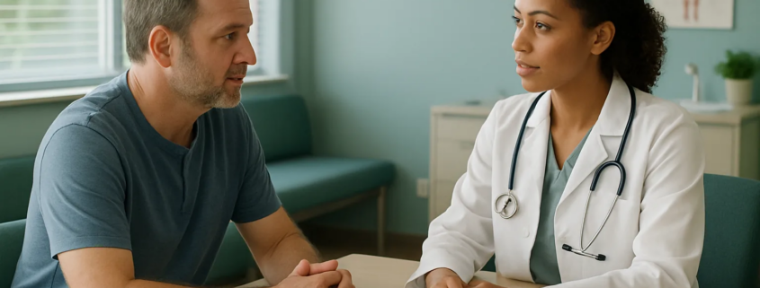 Informed consent malpractice after a car accident Florida consultation scene