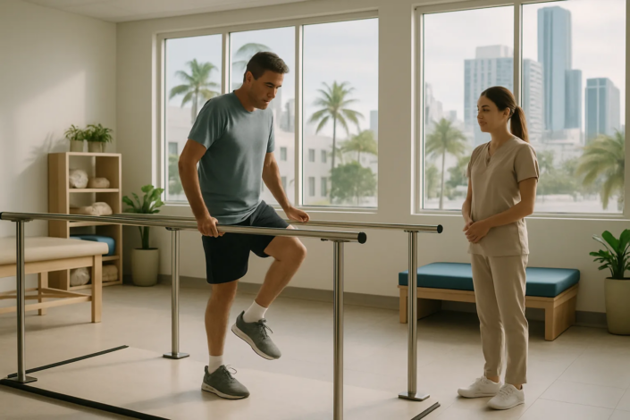 Physical therapy malpractice after a car accident in Miami rehabilitation scene