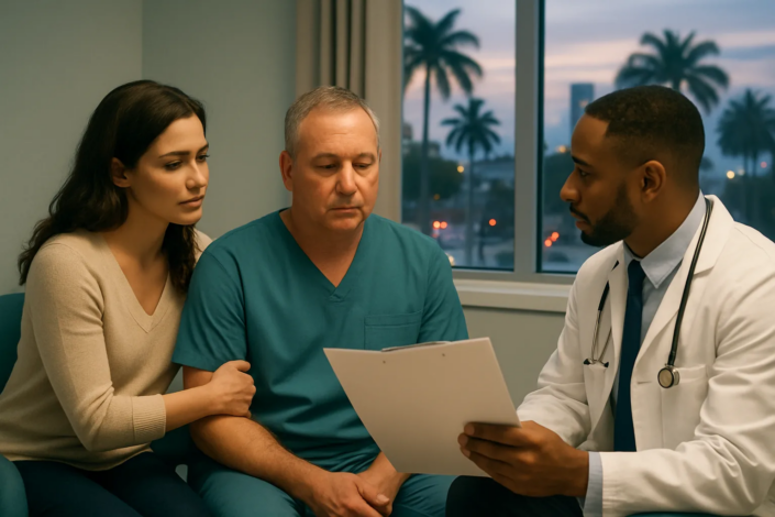 Delayed internal bleeding malpractice review after a Miami crash