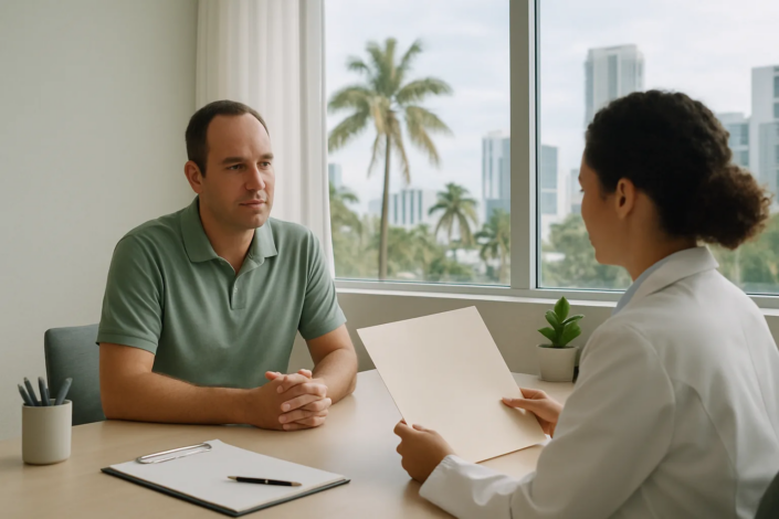 Failure to follow up medical malpractice in Miami after a crash